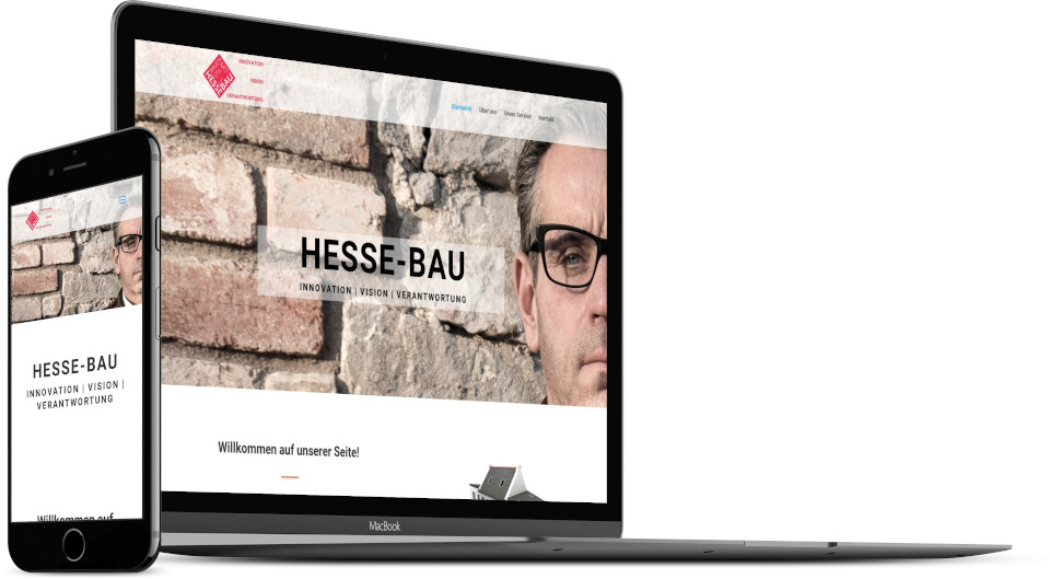 Webdesign Harz Firmenwebsite Bauunternehmen