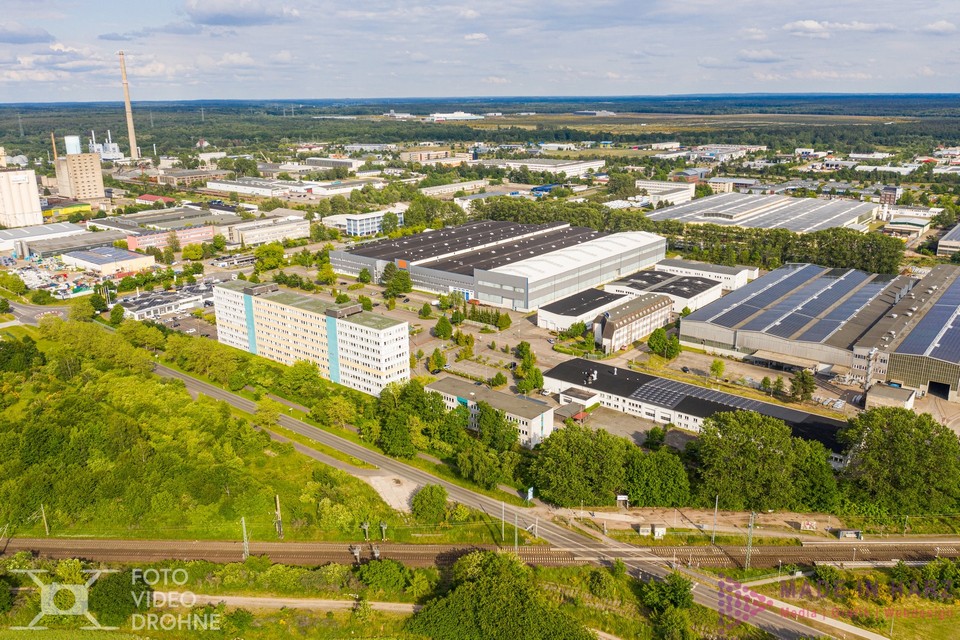 Luftaufnahmen Gewerbepark Schwerin