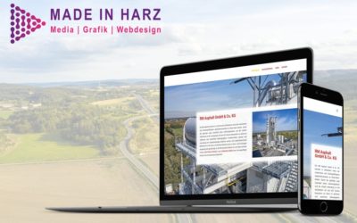 Neue Website für RM Asphalt