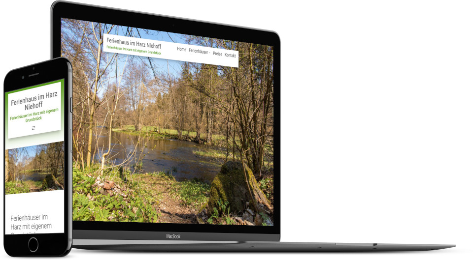 Webdesign Harz Ferienhaus Ferienhausvermietung