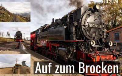 Mit der Dampflok auf den Brocken – herbstliche Eindrücke aus dem Harz