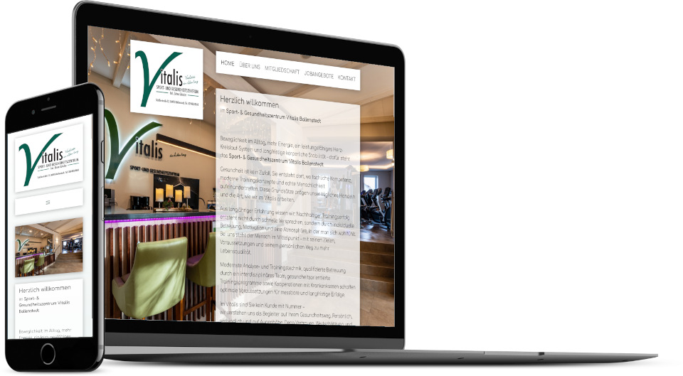 Webdesign Vitalis Ballenstedt